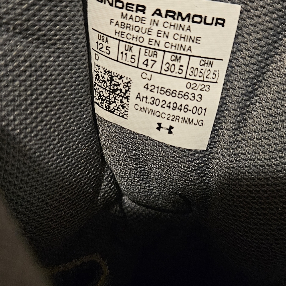 Under Armour Stellar G2 Boots 12.5 New - Picture 6 of 6